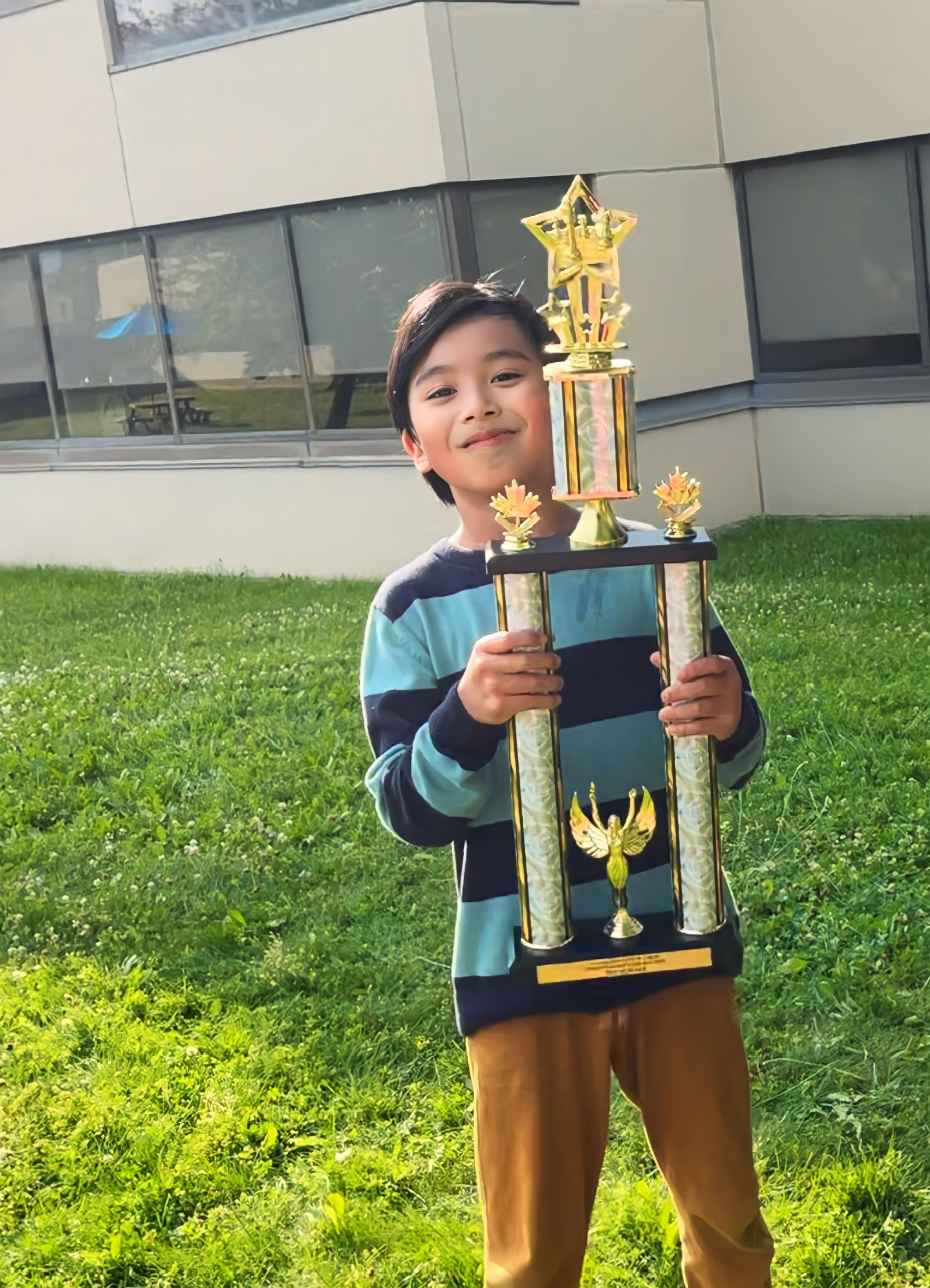 Lucas at a championship